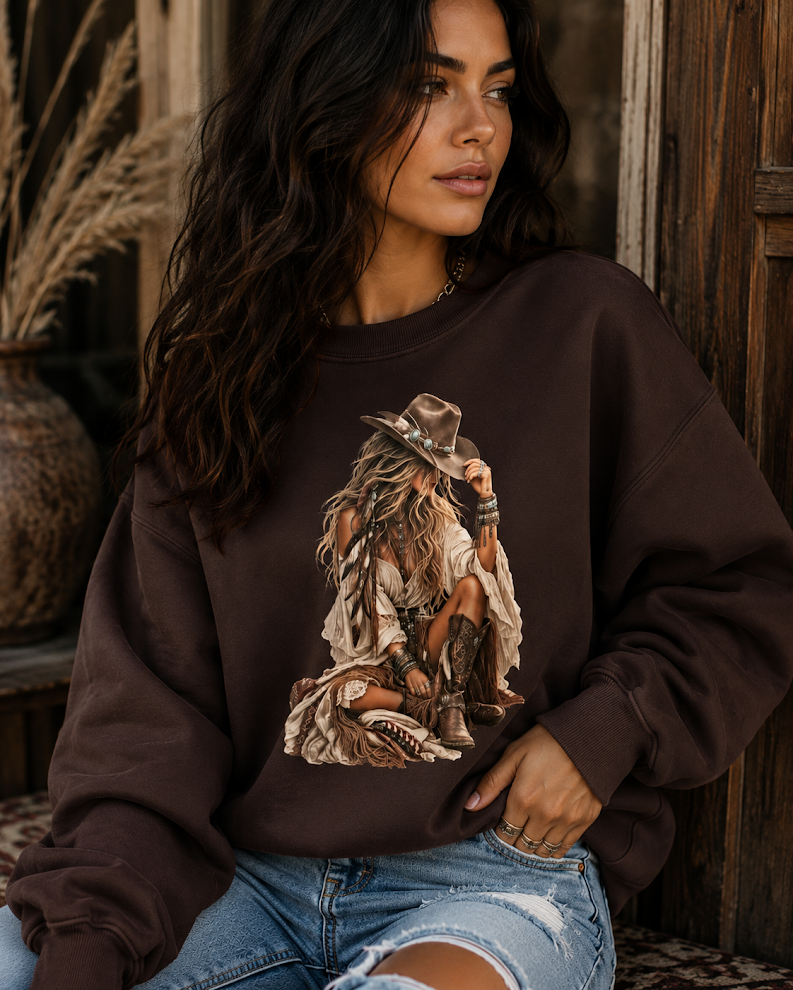 Western Soul Cowgirl Sweater