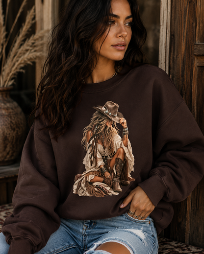 Western Soul Cowgirl Sweater