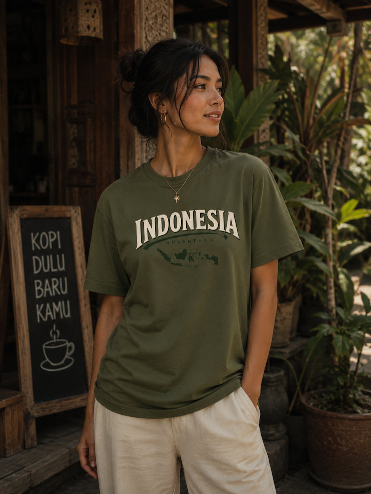 Indonesië T-shirt - Nusantara