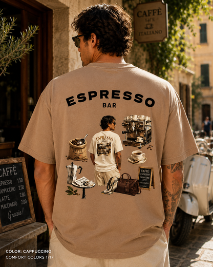 Italy: Espresso T-shirt – Italian Coffee Shirt