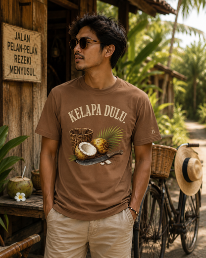 Indonesië: Kelapa Dulu T-shirt – Vintage Coconut Shirt Unisex