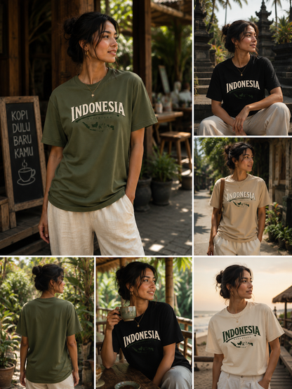 Indonesië T-shirt - Nusantara