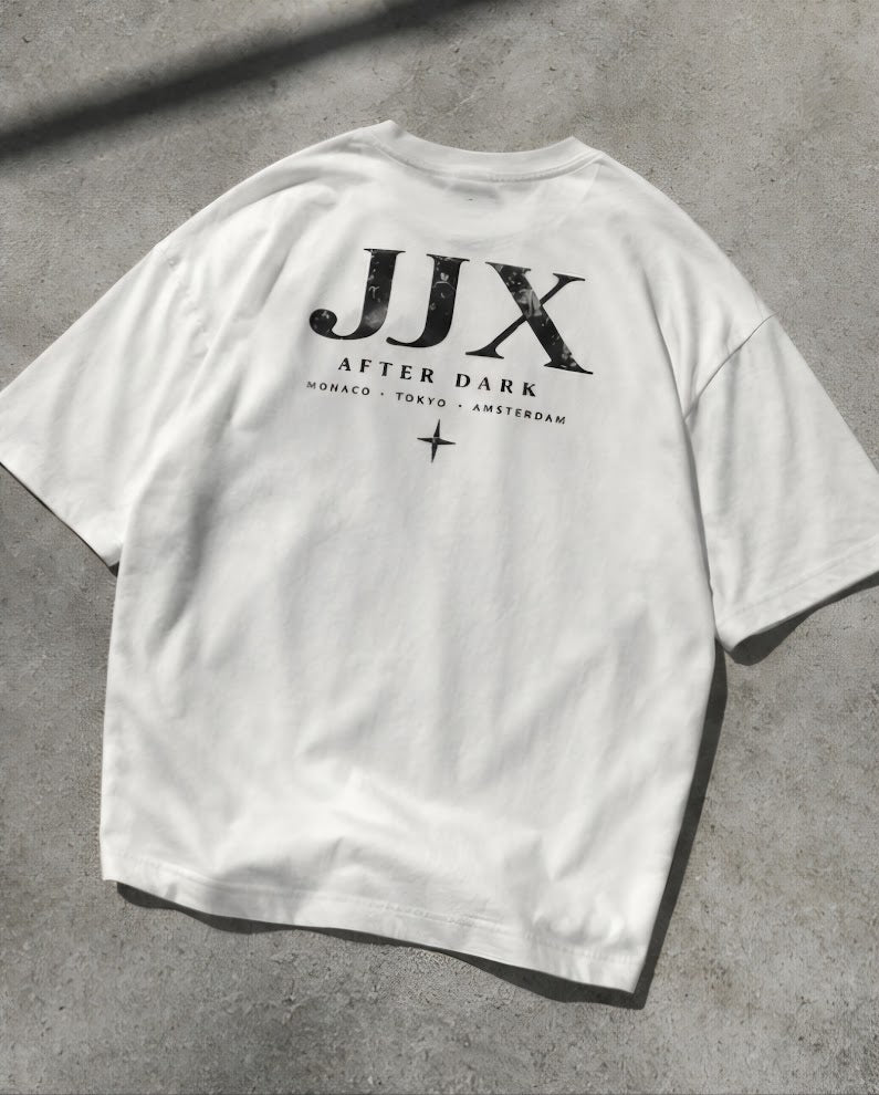 JJX After Dark Tee | White Oversized