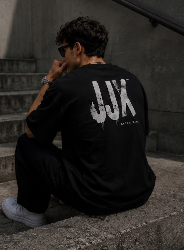 JJX After Dark Tee | Black Oversized