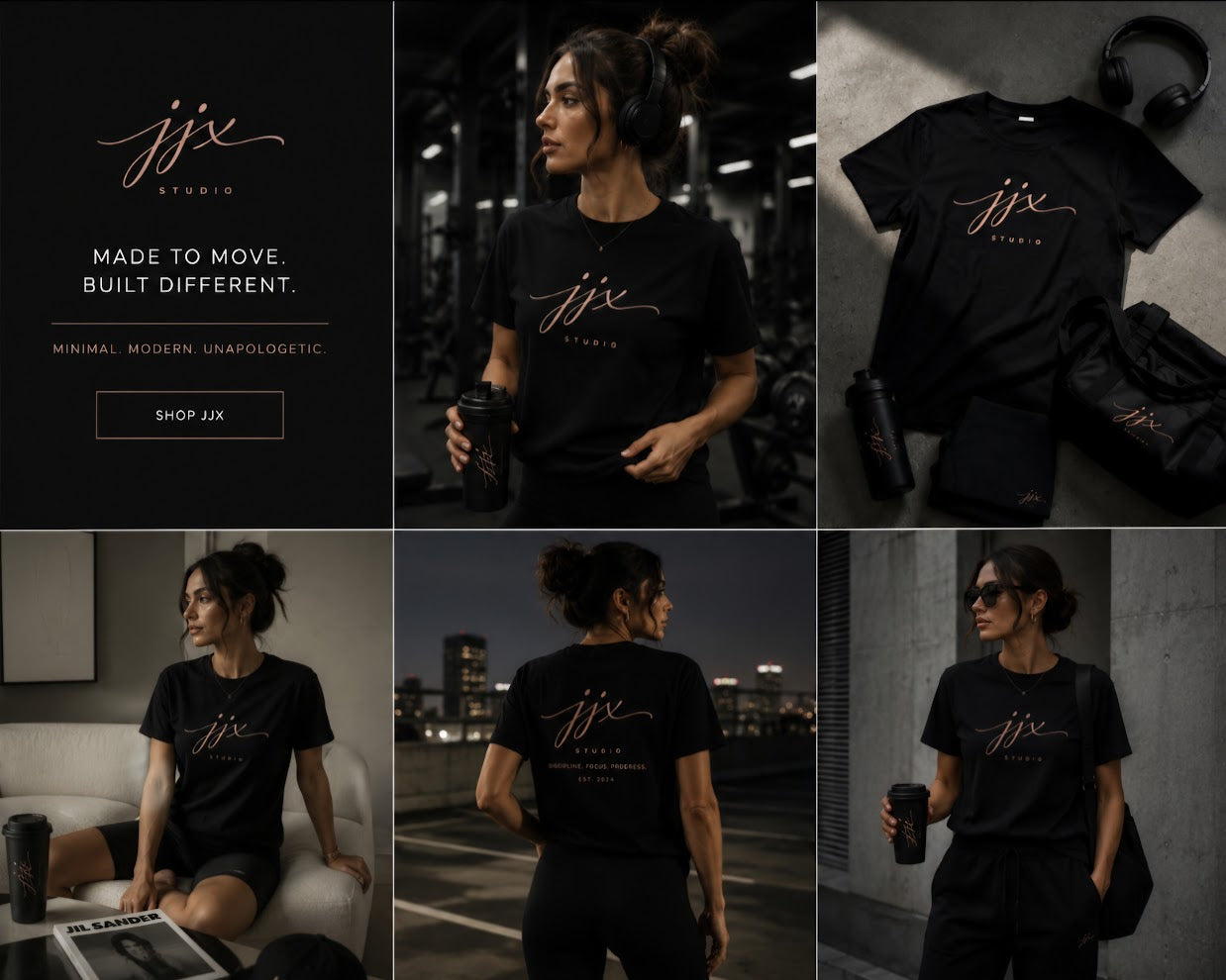 JJX Studio T-Shirt - Minimal Streetwear Essential