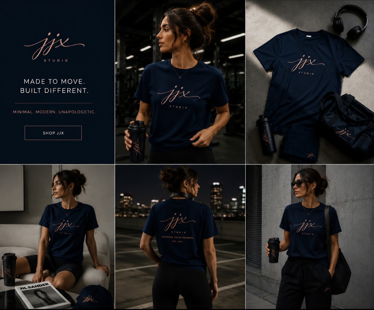 JJX Studio T-Shirt - Minimal Streetwear Essential