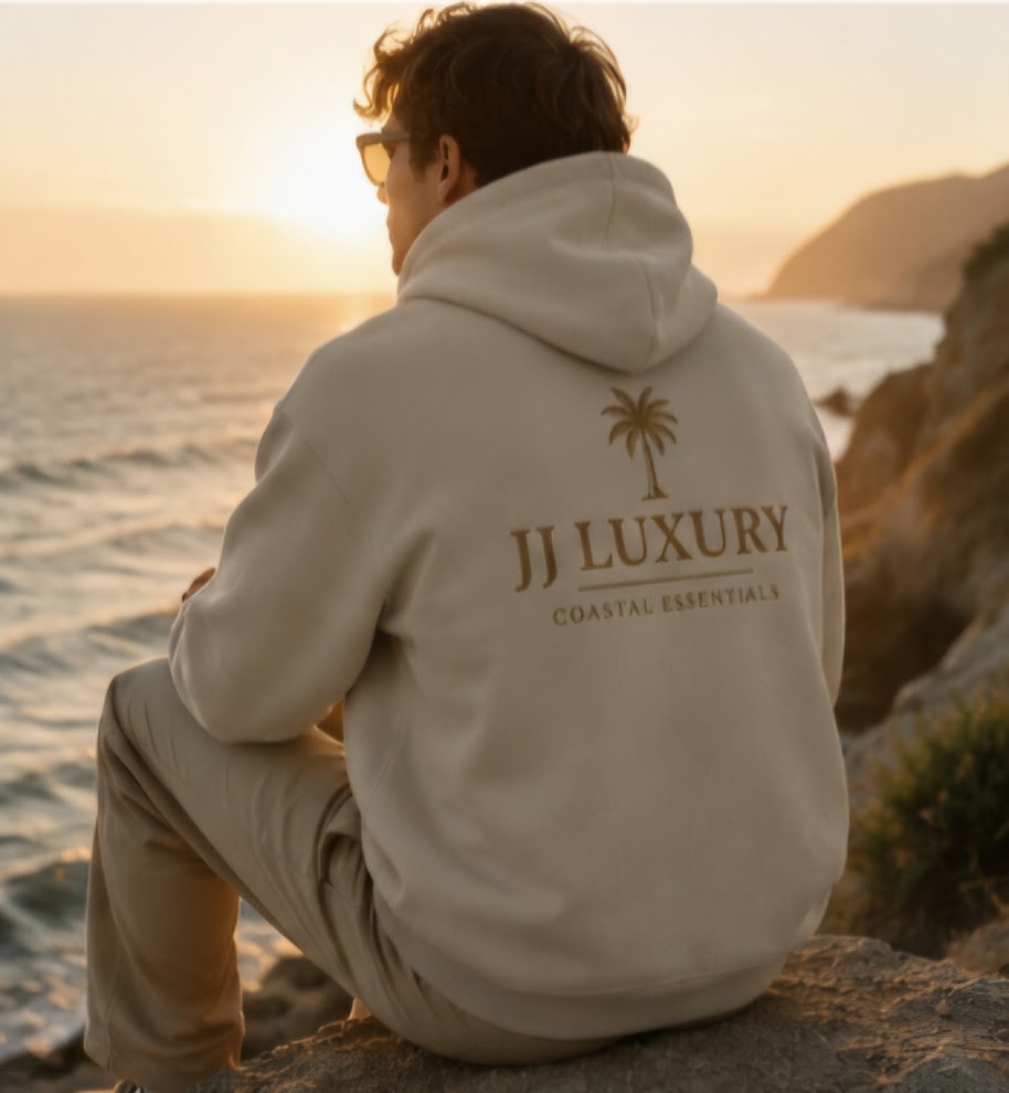 Coastal Essential Hoodie - Beige Resortwear