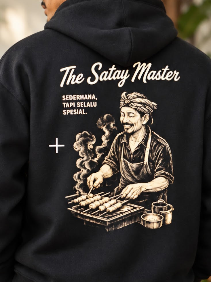 The Satay Master Zip Hoodie – Indonesia Heritage