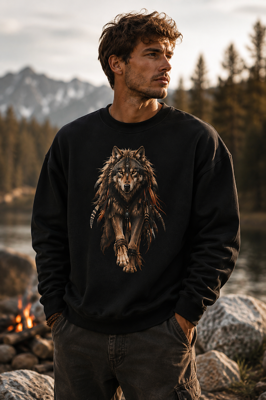 Wolf Sweater Wild Spirit | Unisex