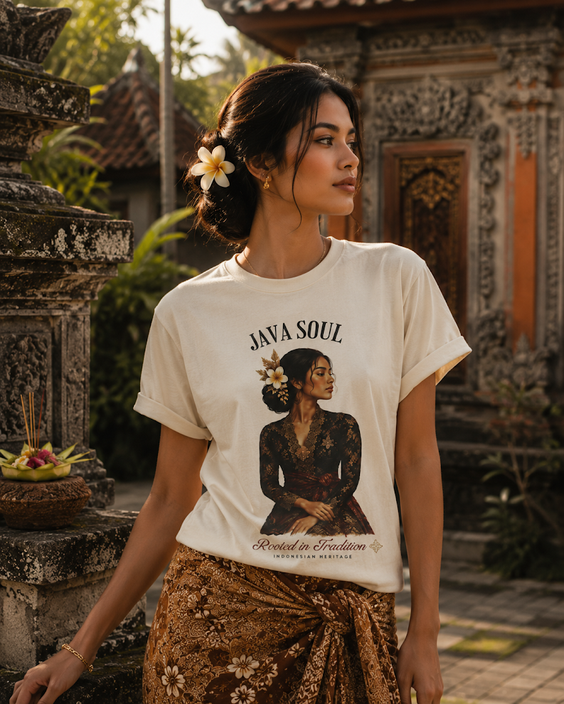 Heritage Indonesia | Java Soul T-Shirt - Rooted in Tradition
