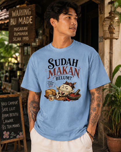Indonesië T-shirt – Sudah Makan Belum? | Unisex