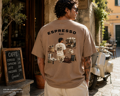 Italy: Espresso T-shirt – Italian Coffee Shirt