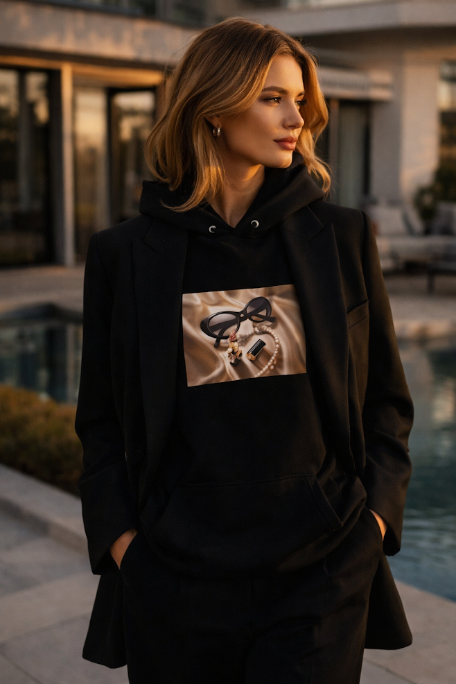 Silk & Shadow -  Hoodie