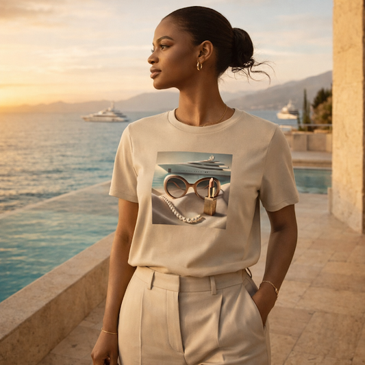 River Gold Tee - Desert Dust