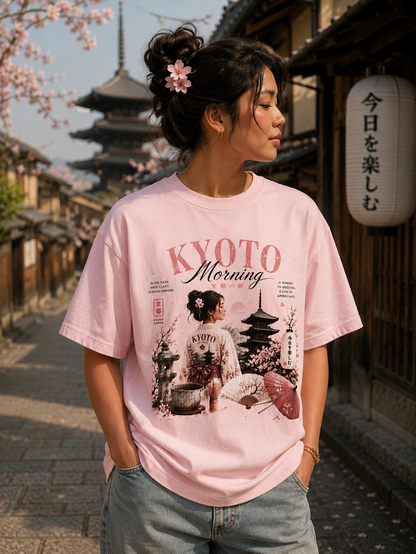 Kyoto Morning T-shirt – Japans Graphic Shirt
