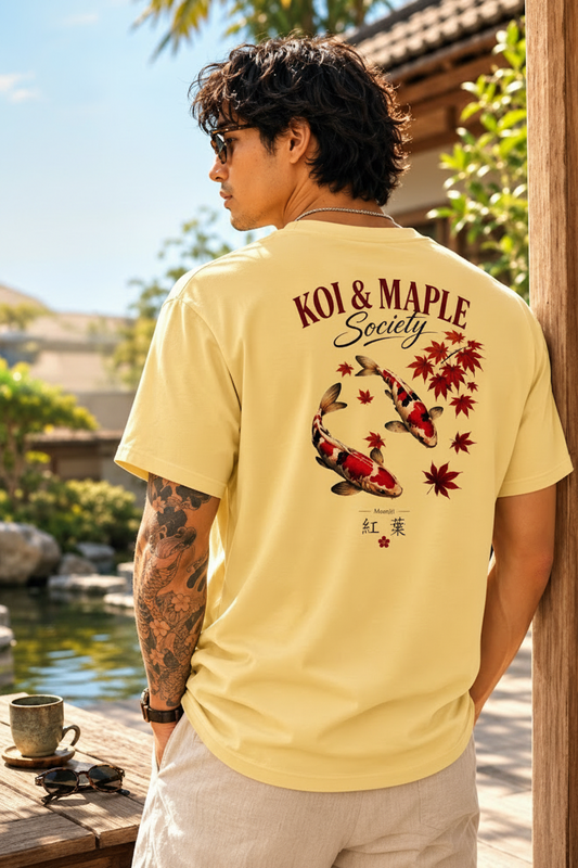 Japan: Koi & Maple T-shirt – Vintage Japans Koi Shirt