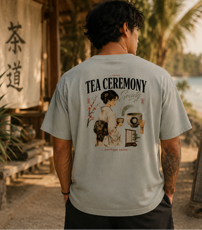 Japan: Tea Ceremony T-shirt – Japanse Theeceremonie Graphic Shirt