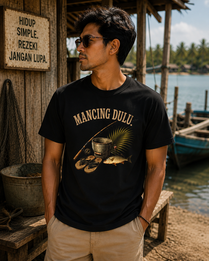 Indonesië: Mancing Dulu T-shirt – Unisex