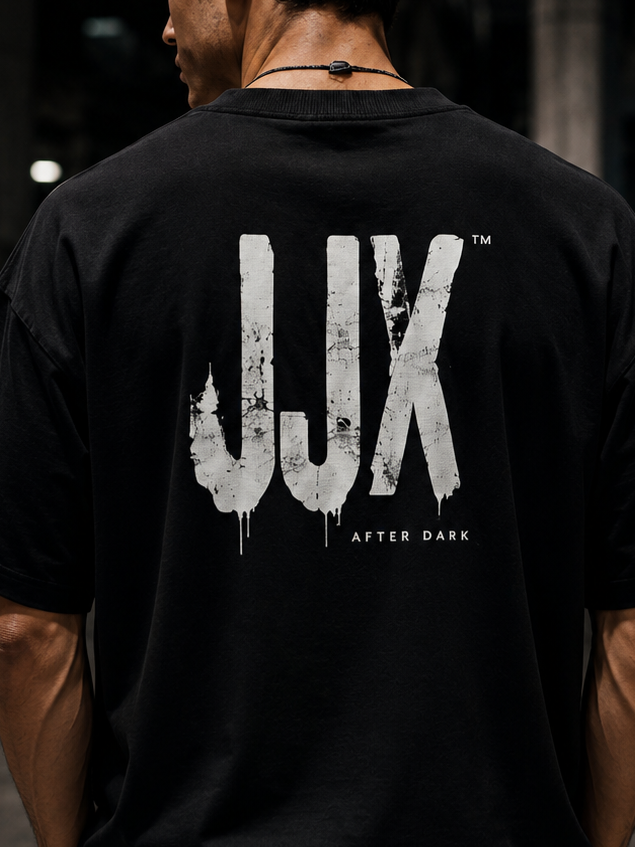 JJX After Dark Tee | Black Oversized