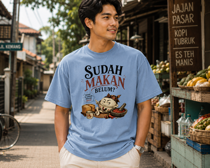 Indonesië T-shirt – Sudah Makan Belum? | Unisex